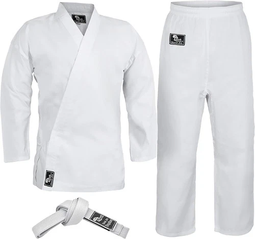 Hawk Sports Karate Uniform, Lightweight Karate Gi with Belt for Kids and Adults,