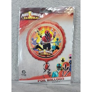Power Rangers Samurai Foil Balloon Party Decoration Helium Standard