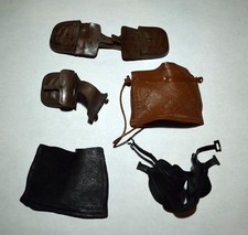 60's-70's Vintage Marx Johnny West Action Figure Accessories, Horse Lot