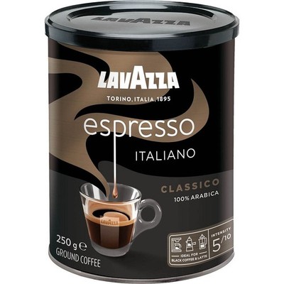 LAVAZZA Espresso Italiano Classico Kaffee, gemahlen, Arabicabohnen kräftig,...