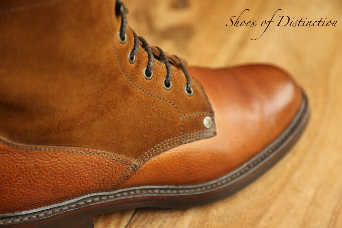 NOS 90’s~00’s CHEANEY Brown Sued shoes Cheaney York Capped Oxford in Brown Suede | Men's Oxfords