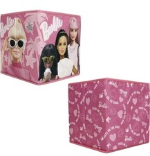 Barbie Storage Cubes 2 Pack Character World Toy Storage Box Cubes 30x30x30cm