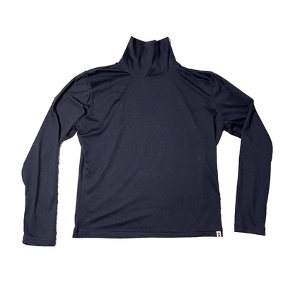 Alpine Design Black  Mock Turtleneck Women's L
