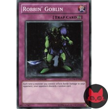 Yugioh Robbin' Goblin GLD4-EN045 Common 1st Edition NM