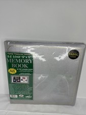 Pioneer E-Z Load Memory Photo Book Album 20 Top Loading Pages Silver 2001