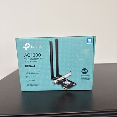 TP-LINK Archer T5E AC1200 Wi-FI 5 Dual Band PCI-e Wireless Adapter with...
