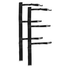 2 Pcs Shirt Tightener Clip Men Stays Adjustable Holder Suspenders Belt