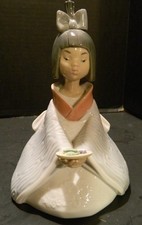 Lladro NAO Porcelain "Flowers Of The Orient" #1270 In Box Excellent