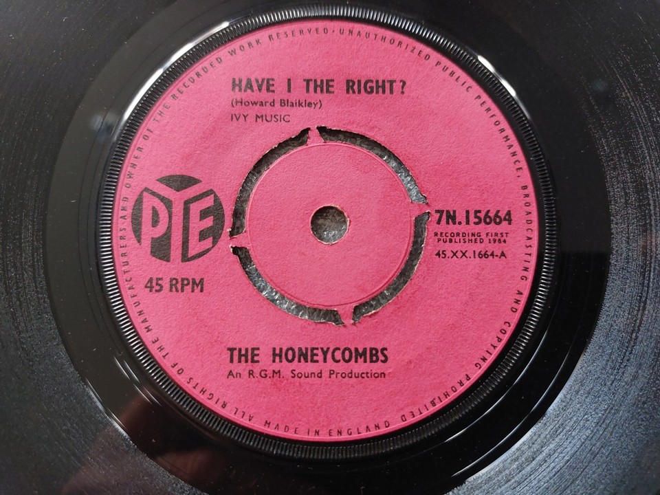 THE HAVE I THE RIGHT. UK 1964 ORIG 7