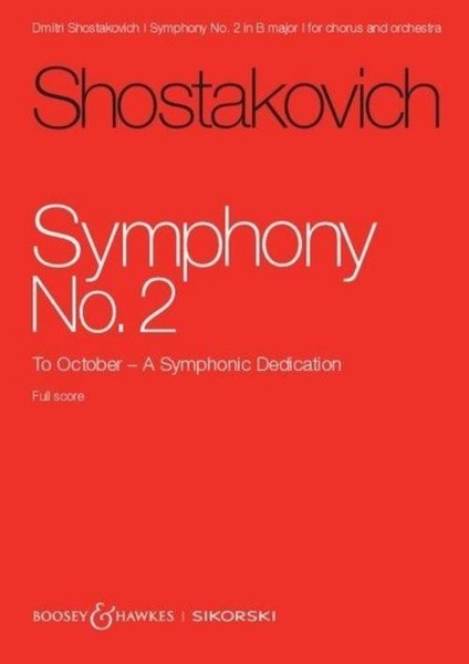 Sinfonie Nr. 2, Dmitrij Schostakowitsch-image