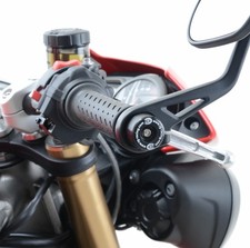 Triumph Thruxton 1200 2016-2018 R&G Bar End Sliders BE0102BK