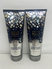  2 NEW Bath  Body Works Dream Bright Moisturizing Body Wash 10oz Shea Butter