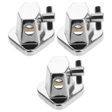 3pcs Drum Tom Mount Alloy Floor Tom Drum Leg Bracket Clamp Holder