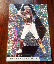 2021 Mosaic Baseball #123 Fernando Tatis Jr. San Diego Padres Silver Disco Prizm