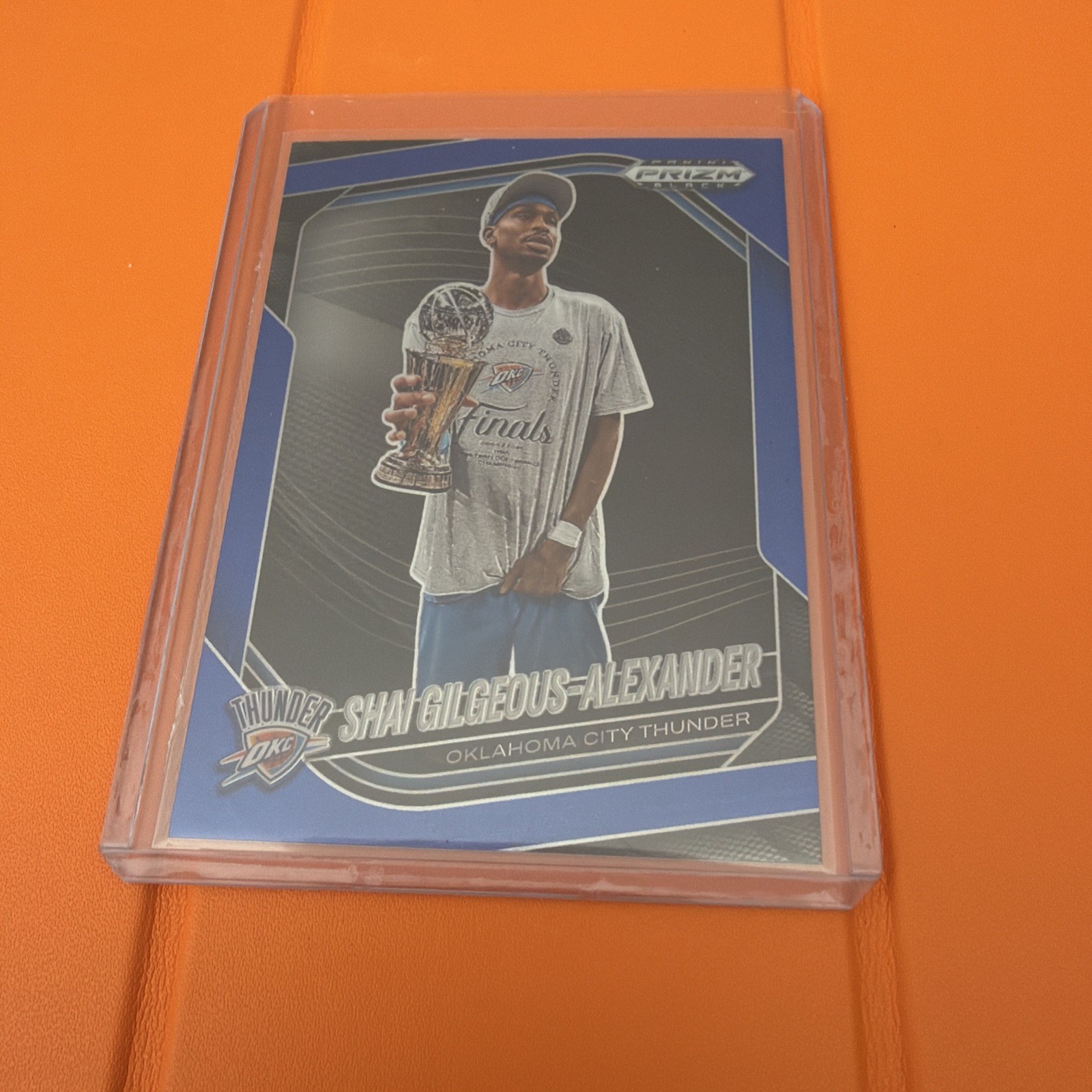 2024-25 Panini Prizm Black Shai Gilgeous-Alexander #164 Blue /199 - OKC Thunder