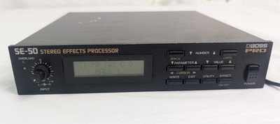 Boss Pro SE-50 Stereo Effects Processor SE50 FX Vintage