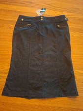 Express Dark Gray Classic Straight Skirt Size 2 NWT