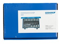 "Gedore Blau 19 Tx 20 Schraubendreher-Satz 1/2\"+1/4\" 34-Teilig Tx - 6129440"