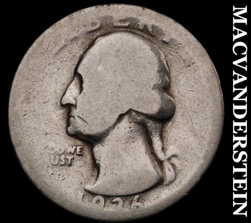 1936-D Washington Quarter- Silver- Scarce Better Date No Reserve #J4157