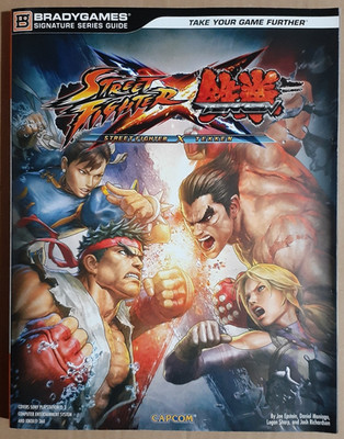 Steeet Fighter X Tekken Bradygames Official Strategy Game Guide PS3/XBOX 360 VG