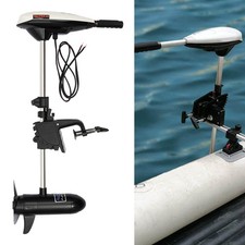 65LBS Heavy Duty Electric Outboard Motor Trolling Motor Fishing Boat Engine 600W