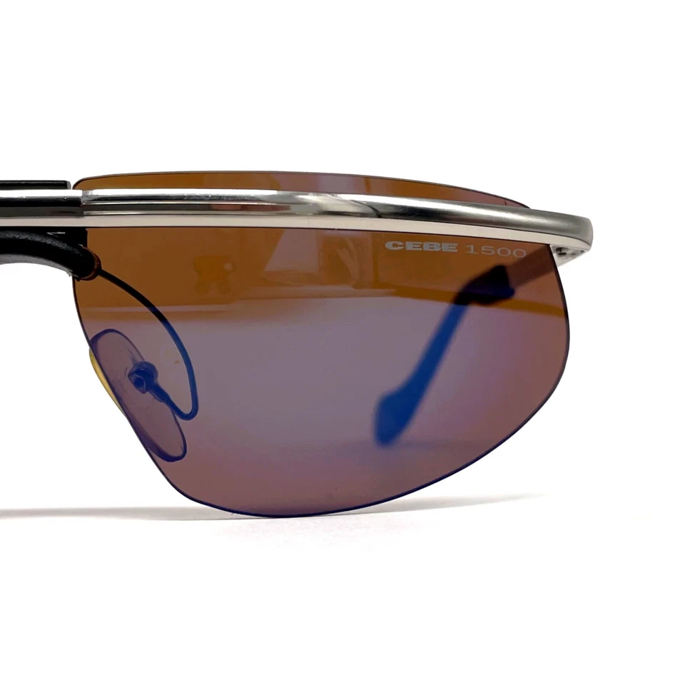 NOS Vintage CÉBÉ 0581 Sonnenbrille - Frankreich 90er - Gold - ORIGINAL - Randlos - Bild 3 von 4