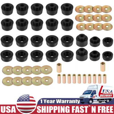 Vimin_Auto 62-Piece Body Mount Bushing Kit For GM G-Body Cars | Buick, Chevy, Olds, Pontiac