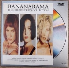 BANANARAMA Laserdisc Greatest Hits Collection Music Videos LD