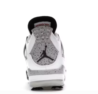 NIKE AIR JORDAN 4 GOLF WHITE CEMENT SIZE 10 MEN'S (CU9981 100) | eBay
