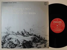 PHILHARMONIC OCTET BERLIN Brahms Sextet No 2 PHILIPS LP UK press SAL
