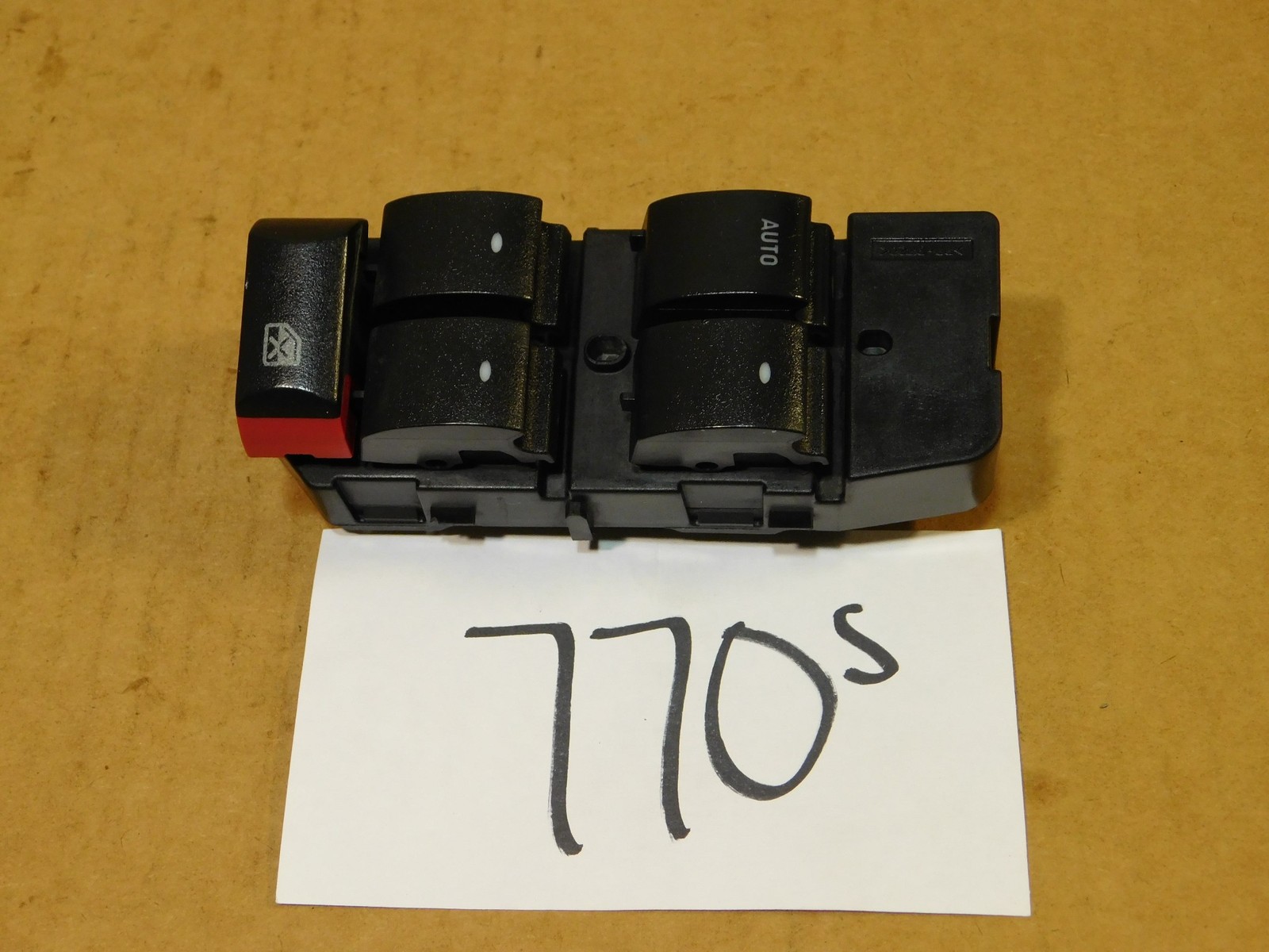 06 07 08 09 10 11 12 Impala MASTER Window Switch Control Power DRIVER #770-S