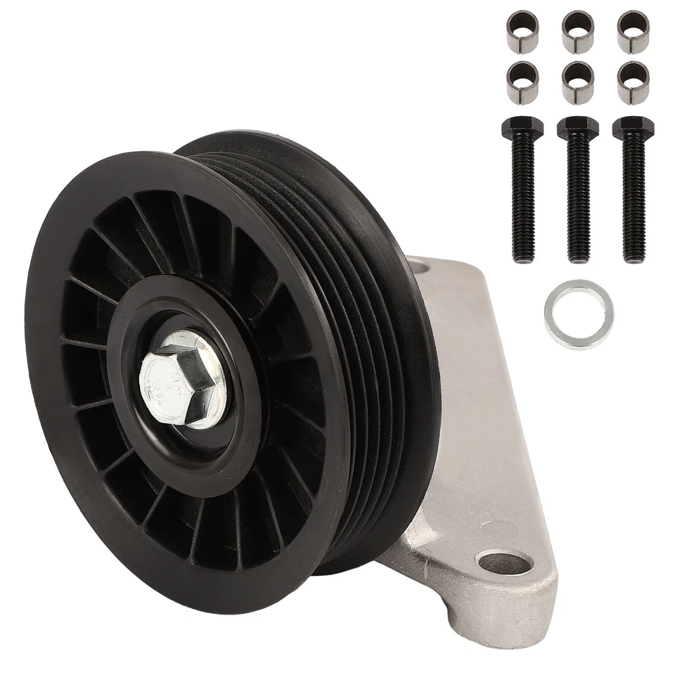 Polea de eliminación de derivación de compresor de aire acondicionado nueva para Chevrolet GMC C1500 C2500 Workhorse Foto 4 de 4