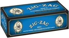 Zig Zag Blue Light Filter Tubes 100s 100mm - 5 Boxes (1000 Tubes)
