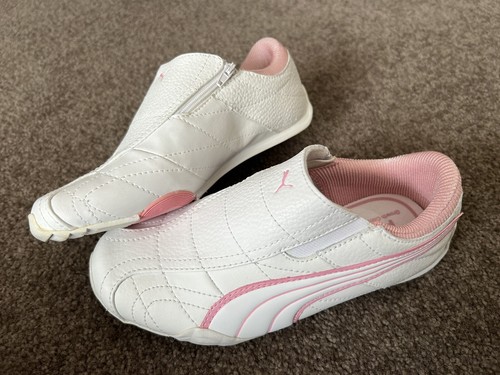 PUMA Girls Youth Zip Up Shoes Sneakers – Girls Size US2 UK1 Slip On NEW PUMA Girls Youth Zip Up Shoes Sneakers – Girls Size US2 UK1 Slip On NEW