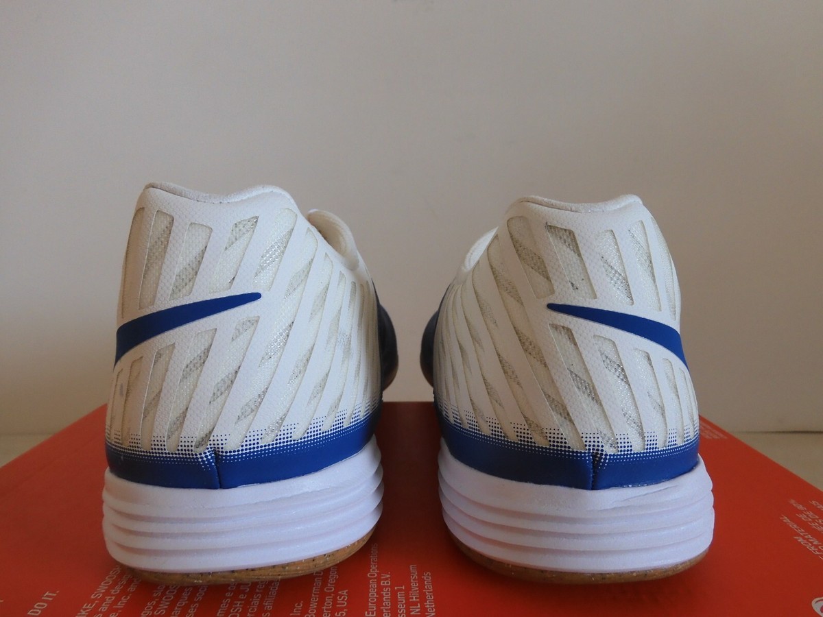 Buy Size 11.5 - Nike Lunar Gato 2 IC Sail Blue Jay Gum online | eBay