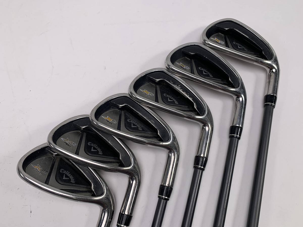 Callaway X2 Hot Iron Set 5-PW 60g Regular Graphite Mens RH