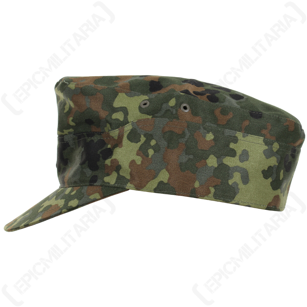 German Army Flecktarn 2 Button Cap by Fritzsch Bebra - WW2 Style ...