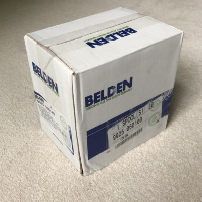 BELDEN 9925-060100 MULTI CONDUCTOR, DATALENE INSULAT CABLE, 24AWG STRA - WOW!
