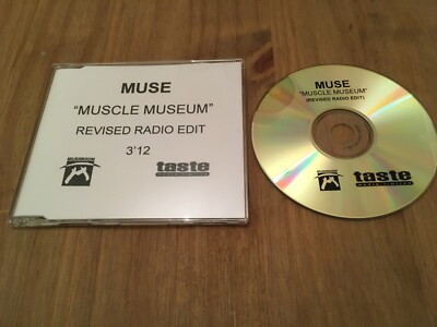 MUSE MUSCLE MUSEUM REVISED RADIO EDIT PROMO CD **EXCELLENT CONDITION**
