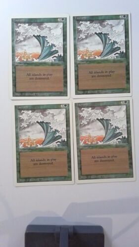 4 Tsunami 4x x4 - NM - Revised Edition - SPARROW MAGIC mtg - Picture 1 of 2