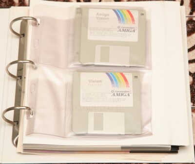 AmigaVision AMIGA-VISION Multimedia Authoring System - Manual and Software