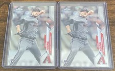 Alex Young 2020 Topps Chrome Rookie RC #115 Arizona Diamondbacks Lot (2)