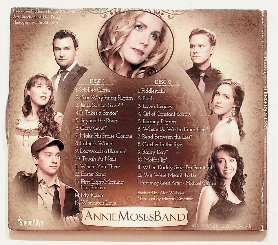 Annie Moses Band The Best Of The Beginning 2 Compact Discs CD Set Foto 4 de 4