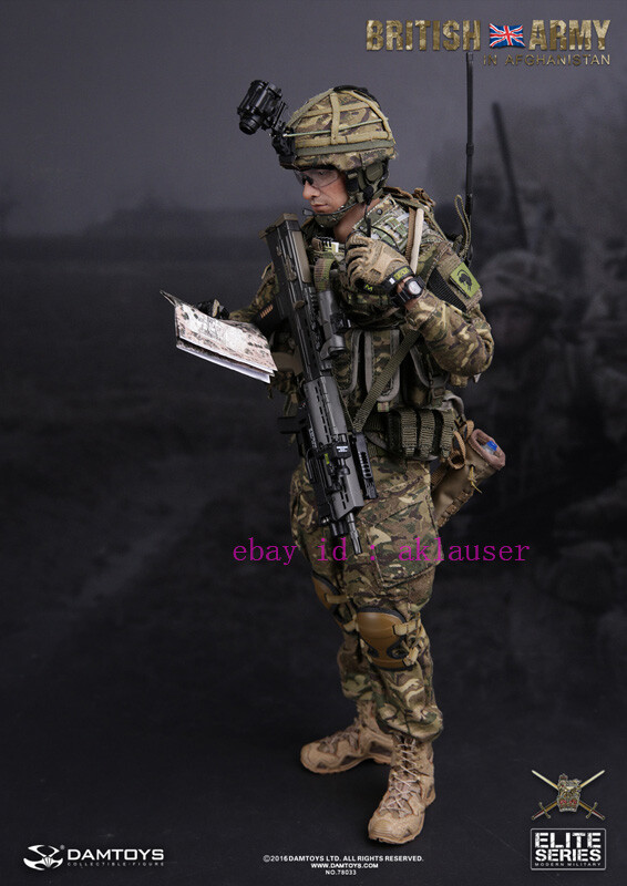 Neu Damtoys 1/6 Dam78033 British Army In Afghanistan Figur