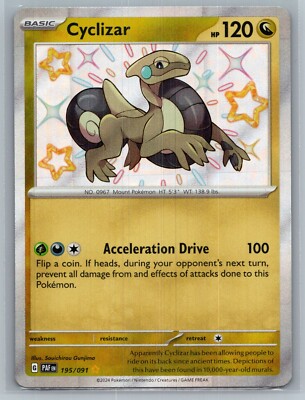 10000 damage pokemon card Mega Zygarde ex - Jumbo Cards this attack does 70 more damage. Cyclizar 195/091 Paldean Fates Pokemon