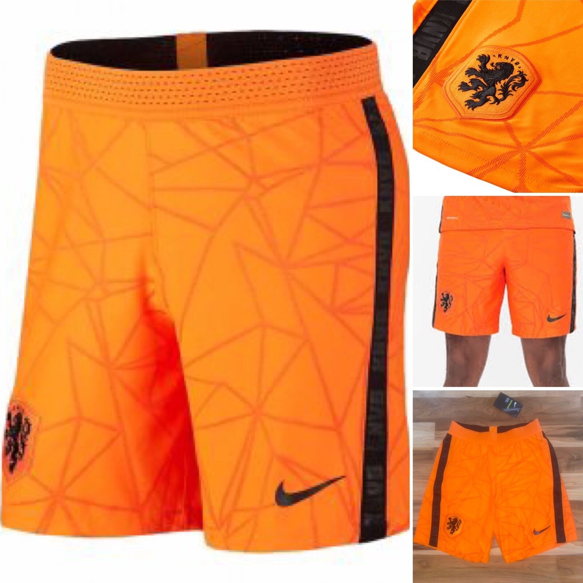 NWT Nike Netherlands Vapor Vaporknit Player Home Match Shorts CD0619 819 S  RARE