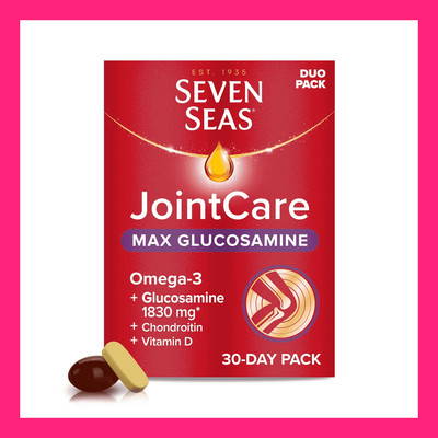 Seven Seas JointCare MAX 1830mg GLUCOSAMIN mit Omega-3, 30 Tagespackung