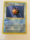 Starmie 64/102 Shadowless Pokemon Base Set Non-Holo - LP