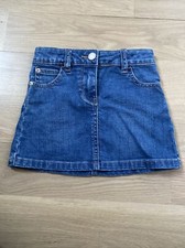 Mini Boden Girls Jean Skirt 3-4 Yr