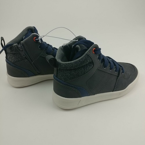 Art Class Geoff High Top Sneaker Grau Jungen Größe 13 Schnürung Seitenreißverschluss - Bild 7 von 10